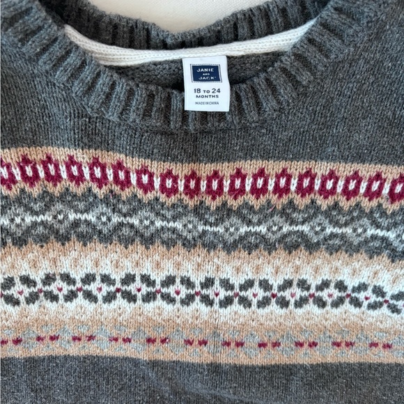 Gently used Jaine and jack sweater size 18-24 months - Picture 2 of 2